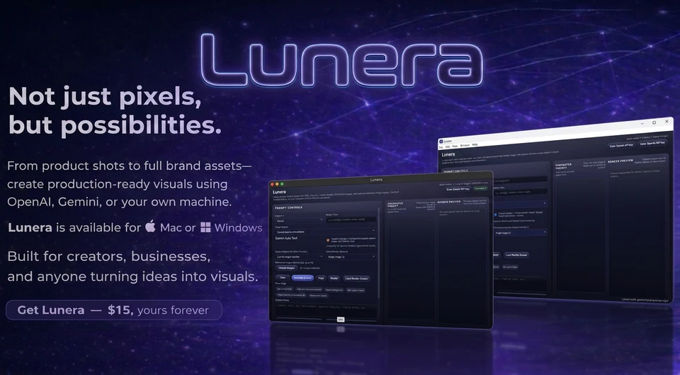Lunera creative studio and image examples